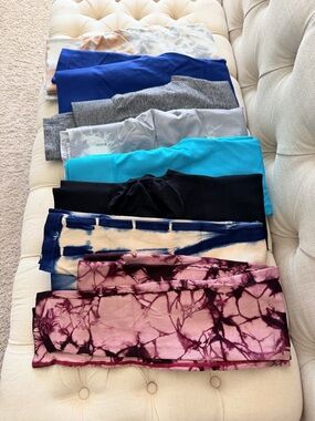 Kids Tie-Dye Leggings - Pink